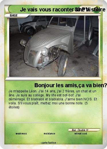 Pokemon Je vais vous raconter une histoire