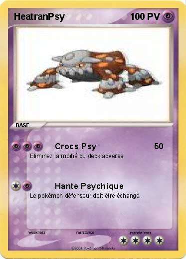 Pokemon HeatranPsy