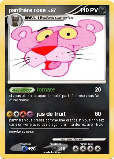 Pokemon panthère rose