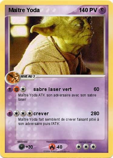 Pokemon Maître Yoda