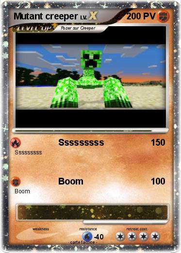 Pokemon Mutant creeper