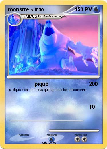 Pokemon monstre