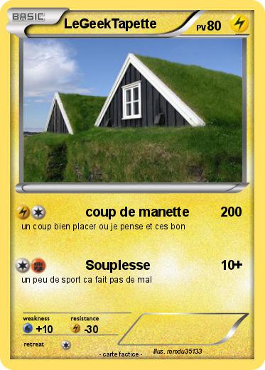 Pokemon LeGeekTapette