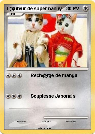 Pokemon l'@uteur de super nanny