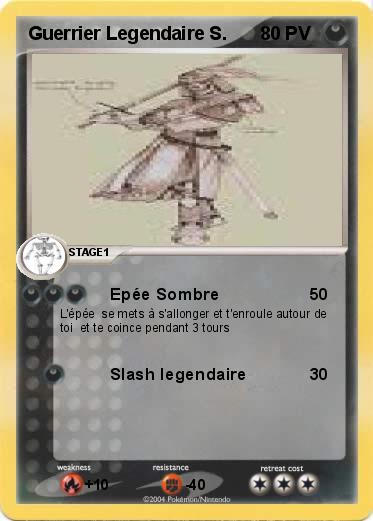 Pokemon Guerrier Legendaire S.