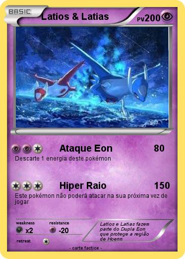Pokemon Latios & Latias
