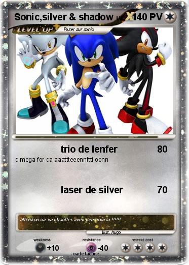 Pokemon Sonic,silver & shadow