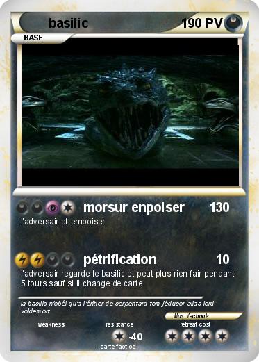 Pokemon basilic