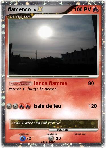 Pokemon flamenco
