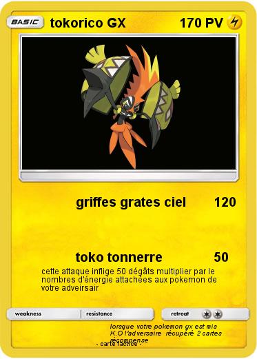 Pokemon tokorico GX