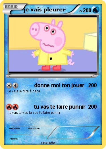 Pokemon je vais pleurer