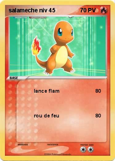 Pokemon salameche niv 45