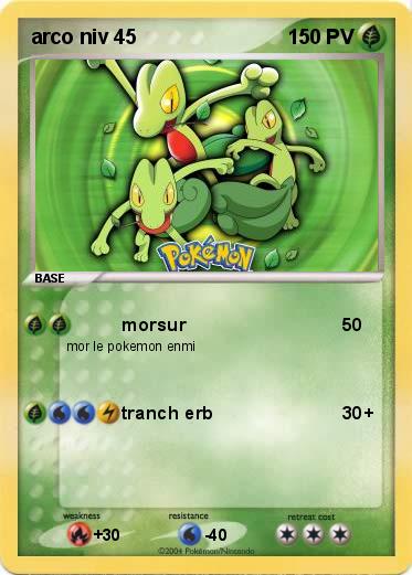 Pokemon arco niv 45
