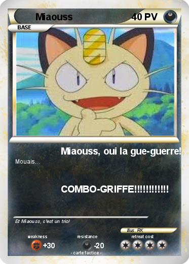 Pokemon Miaouss