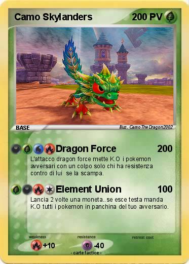 Pokemon Camo Skylanders