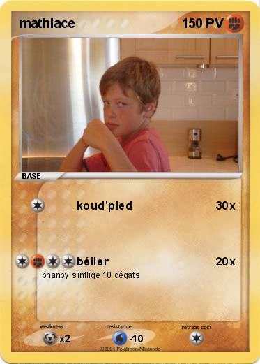 Pokemon mathiace