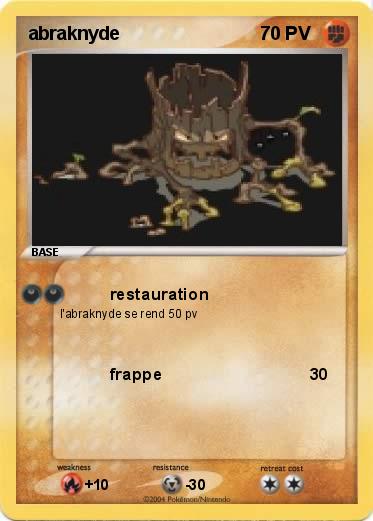 Pokemon abraknyde