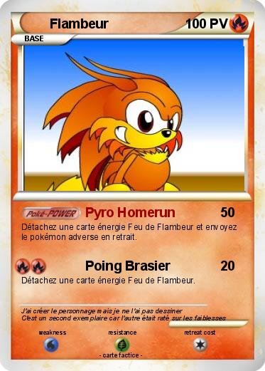 Pokemon Flambeur