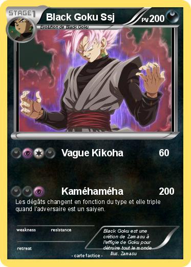 Pokemon Black Goku Ssj