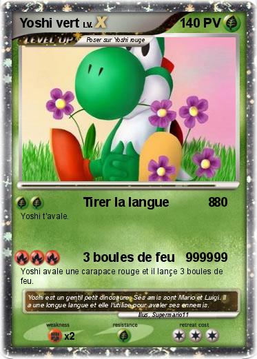 Pokemon Yoshi vert
