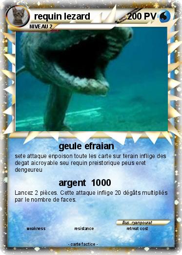 Pokemon requin lezard