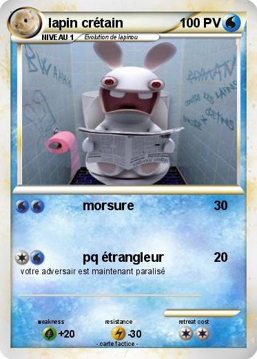 Pokemon lapin crétain