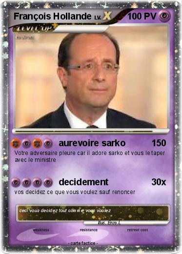Pokemon François Hollande