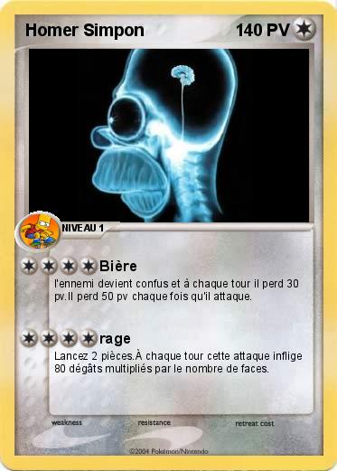 Pokemon Homer Simpon