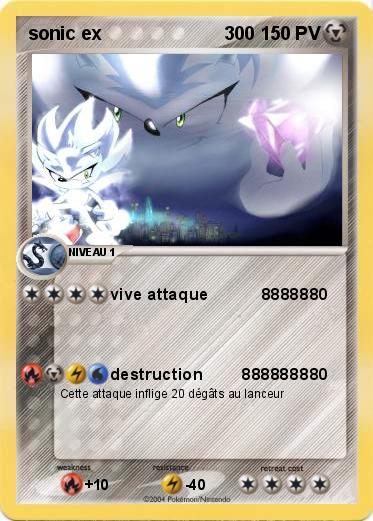 Pokemon sonic ex                        300