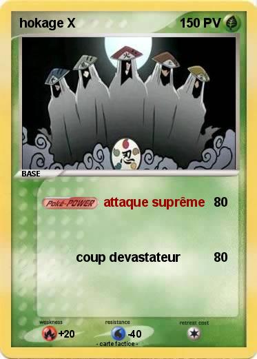 Pokemon hokage X