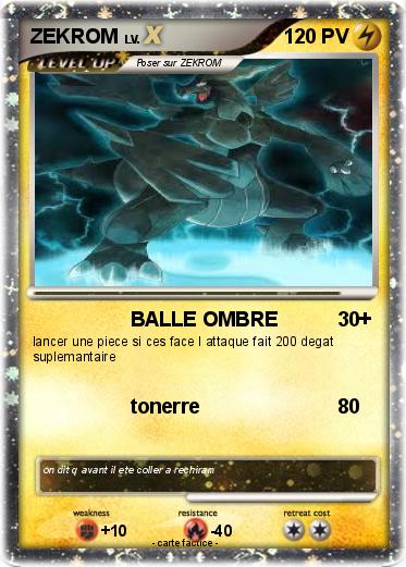 Pokemon ZEKROM