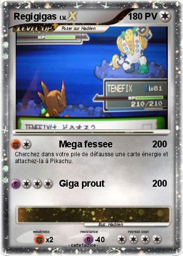 Pokemon Regigigas