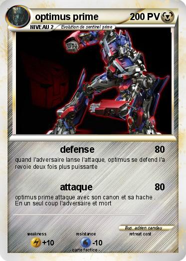 Pokemon optimus prime