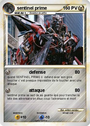 Pokemon sentinel prime