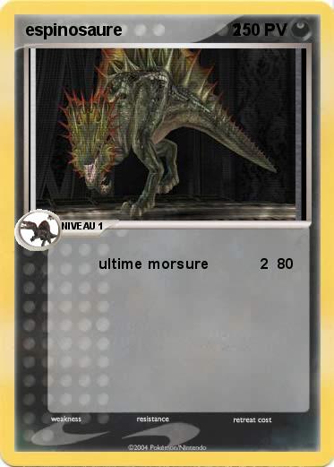 Pokemon espinosaure                        2