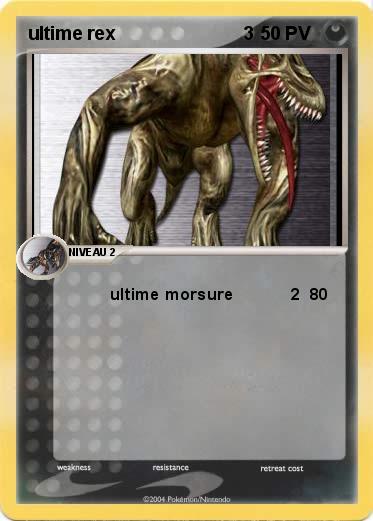 Pokemon ultime rex                         3
