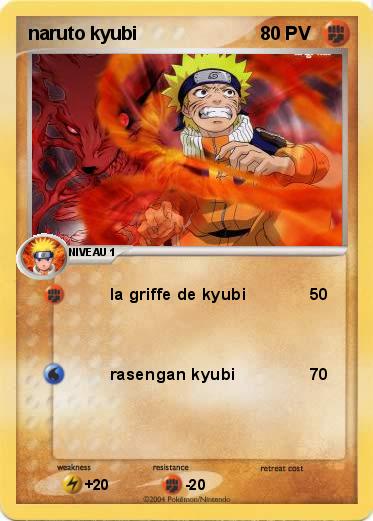 Pokemon naruto kyubi