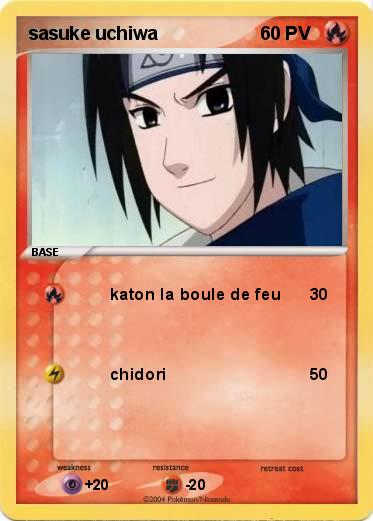 Pokemon sasuke uchiwa