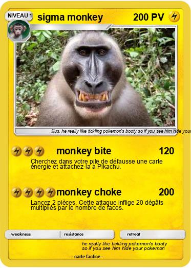 Pokemon sigma monkey