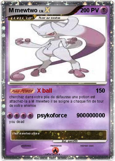 Pokemon M mewtwo