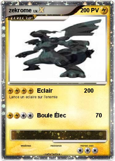 Pokemon zekrome