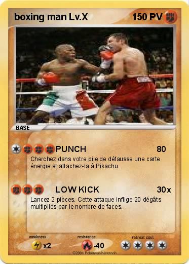 Pokemon boxing man Lv.X
