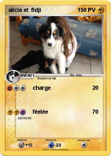Pokemon alicia et  fidji