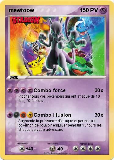 Pokemon mewtoow