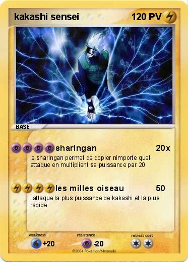 Pokemon kakashi sensei