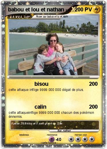 Pokemon babou et lou et nathan