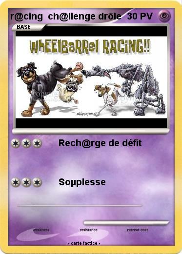 Pokemon r@cing  ch@llenge drôle