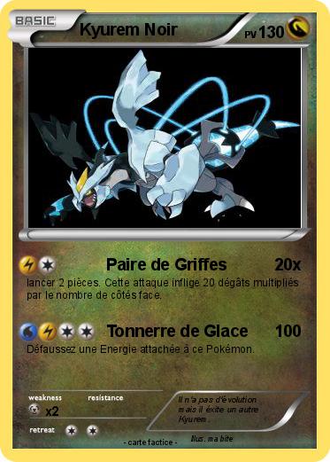 Pokemon Kyurem Noir