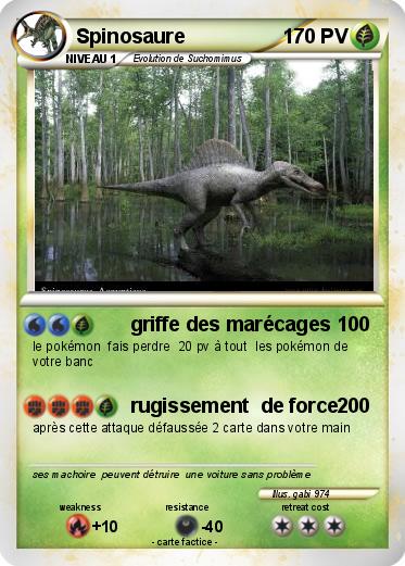 Pokemon Spinosaure