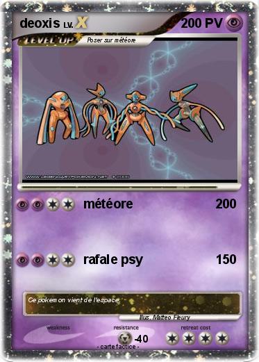 Pokemon deoxis